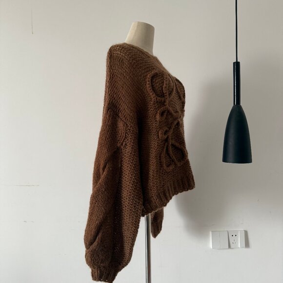 Loewe Anagram mohair and wool-blend cardigan - Picture 2 of 10